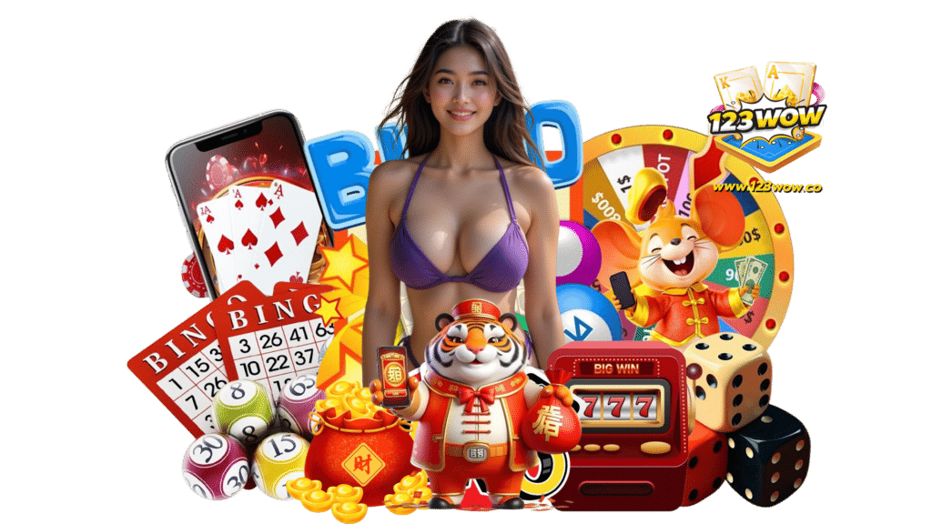 123wow คาสิโนออนไลน์สล็อต เล่นได้ง่ายทำเงินได้จัดเต็มทุกเกม
